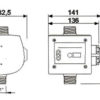 Termostato ad immersione Fantini Cosmi C03A3 - Grassia srl